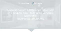 Desktop Screenshot of museum-search.com