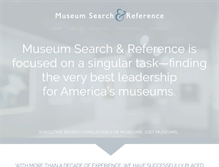 Tablet Screenshot of museum-search.com